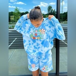 Elevated Faith More Than Enough Oversized Unisex Crewneck Sweatshirt